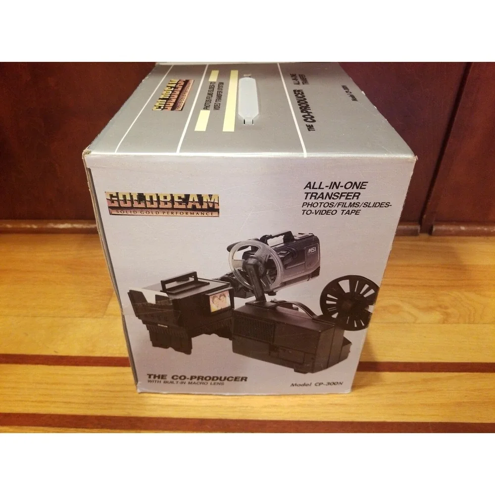 Vintage GOLDBEAM CO PRODUCER All in One VIDEO TRANSFER System Kit MODEL CP-300N
